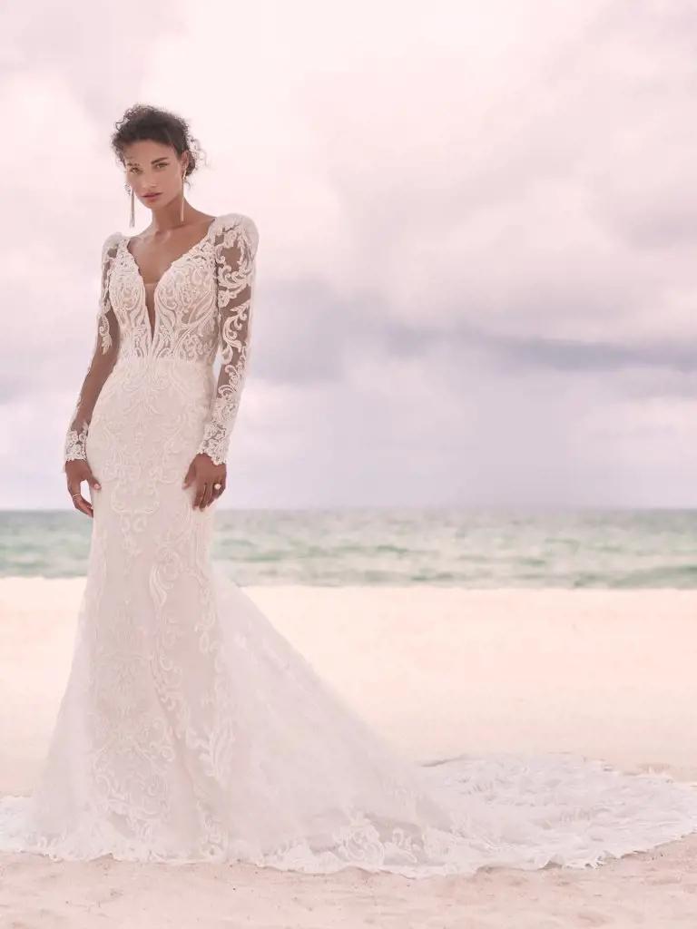 Wedding Dresses With Detachable Sleeves (two looks in one!) Image