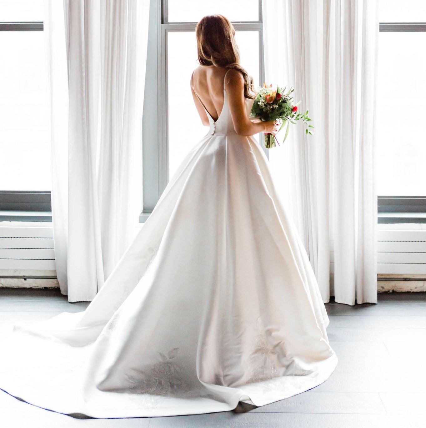 Made in the USA designer Wedding dress Pop-up featuring Victoria Sdoukos, Barbara Kavchok, and Main Image