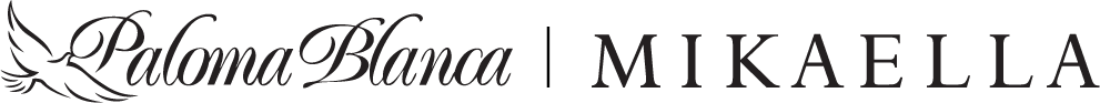 Paloma Blanca and Mikaella logo