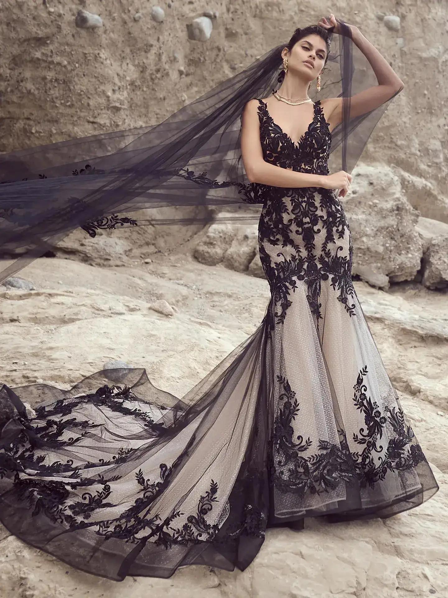 Black Wedding Dresses Image