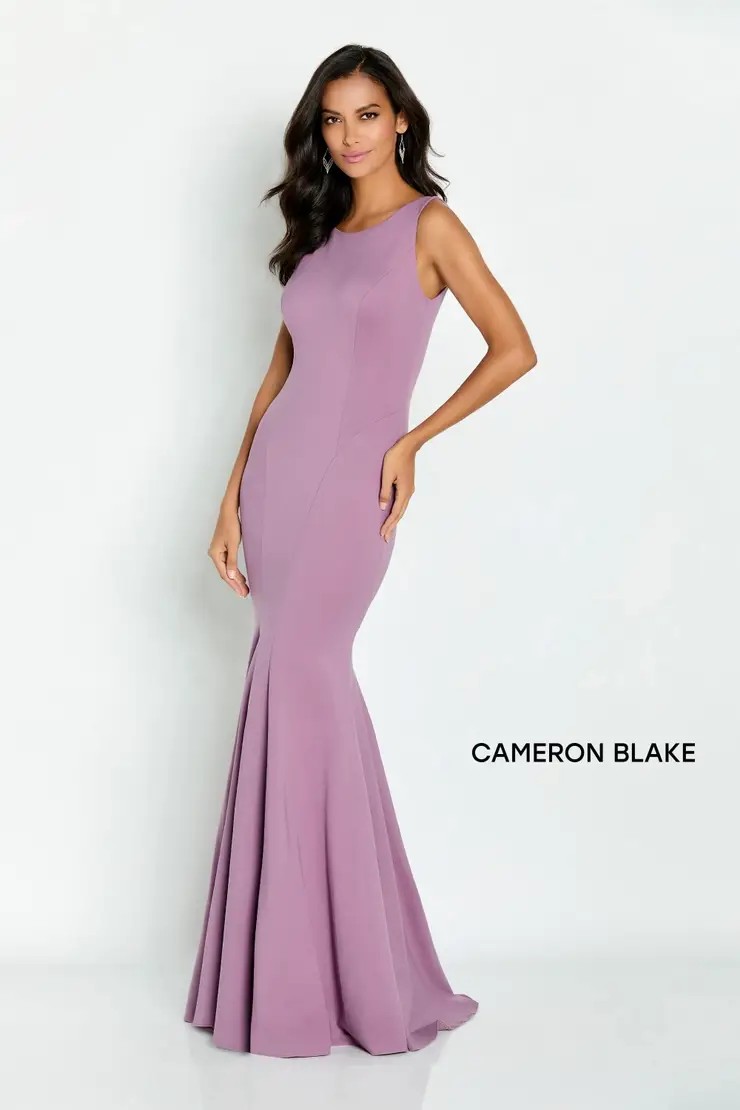 Model wearing a mother of the wedding gown by Cameron Blake