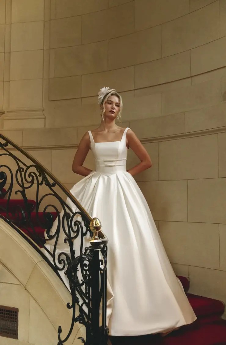 Monte Durham wedding dress