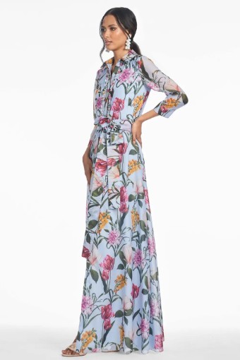Sachin & Babi Addison Gown - Glacial Blue Blossoms #2 thumbnail