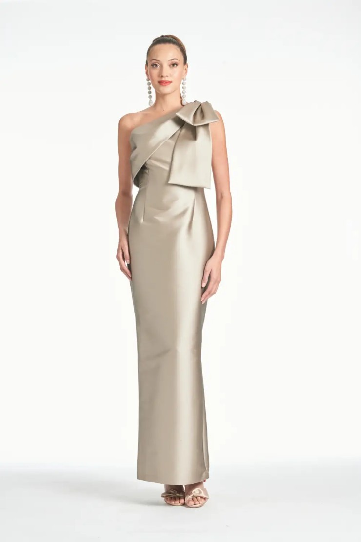 Sachin & Babi Bonnie Gown - Pewter Default Thumbnail Image