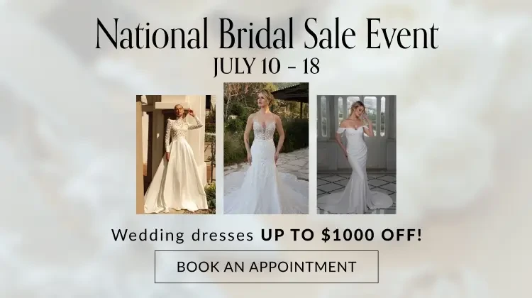 National Bridal Sale event - Volle's Bridal